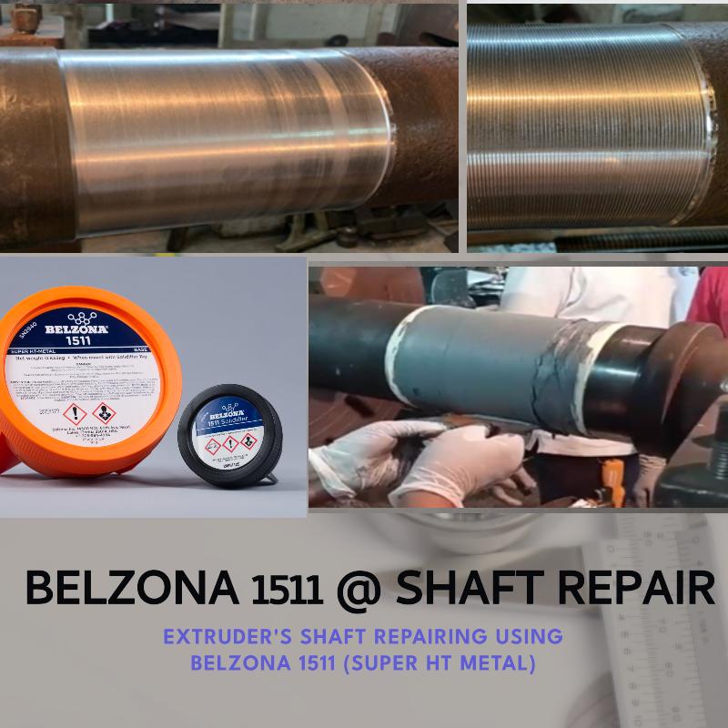 Belzona shaft repair