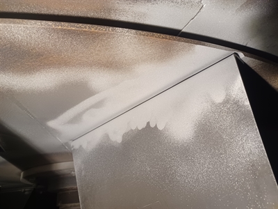 Fan impeller edges rebuilt after dust erosion — Belzona KHIA